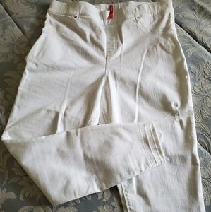 SPANX Distressed Ankle Skinny Jeans XL